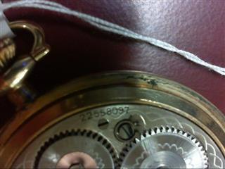 Antique Waltham Pocket Watch 1919